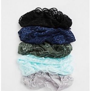 🔥 FINAL SALE 🔥 Lace Liners: Set of 5